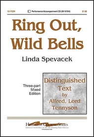 Ring Out, Wild Bells Three-Part Mixed choral sheet music cover Thumbnail